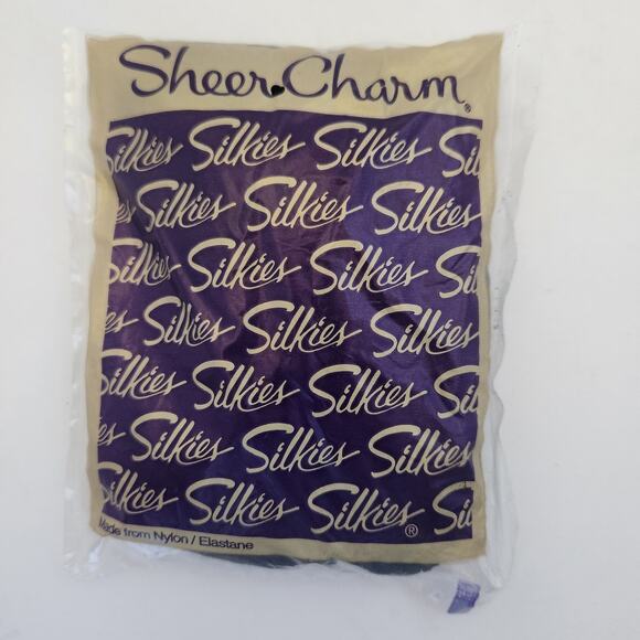 Silkies Sheer Charm Navy Blue Pantyhose XXL - Picture 1 of 2